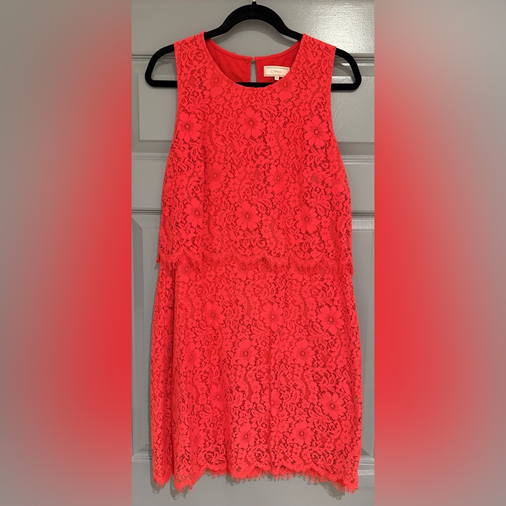 Red Lace Dress